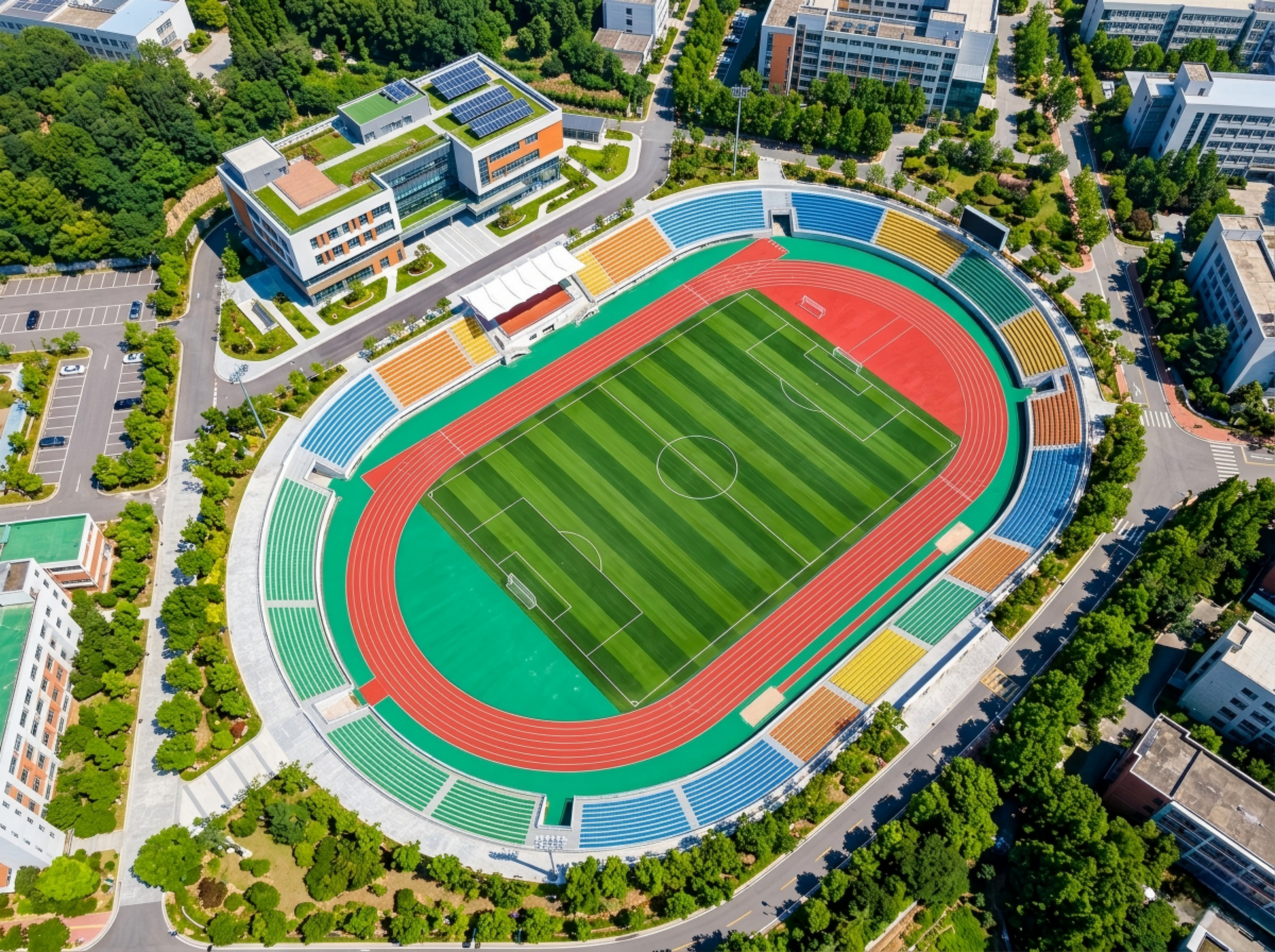 池州市透气型塑胶跑道学校塑胶跑道 - 方案